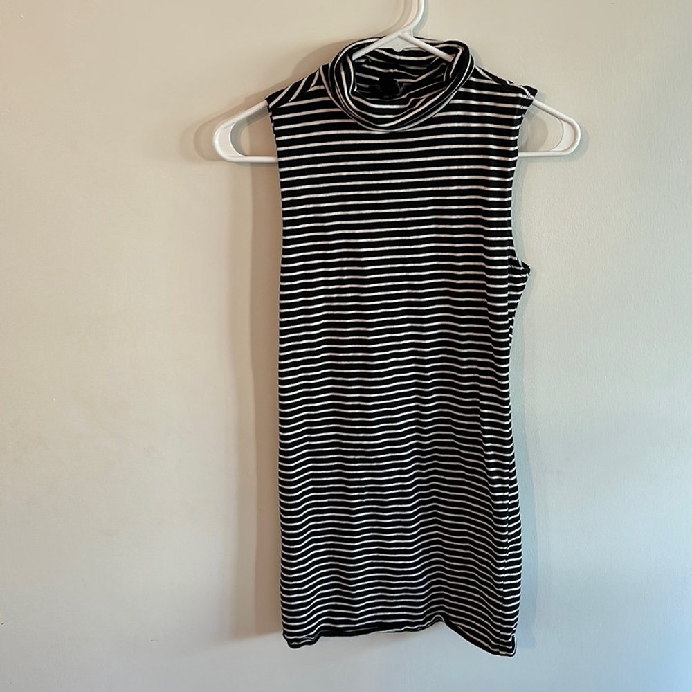 STRIPED BODYCON DRESS